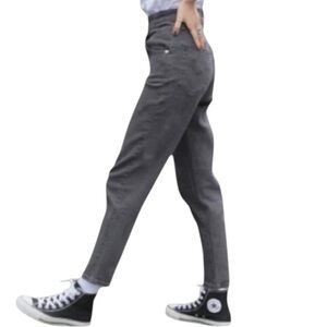 Levi's Silvertab Mom Jeans Size 30 in Charcoal Wash